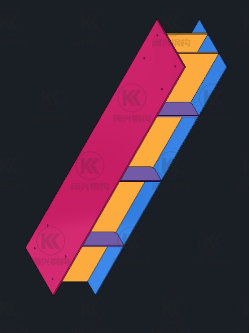 2025.7.28闊興鋼構廠(chǎng)：支柱案例